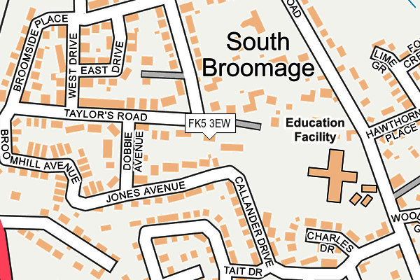 FK5 3EW map - OS OpenMap – Local (Ordnance Survey) FK5 3EW map - OS OpenMap – Local (Ordnance Survey)