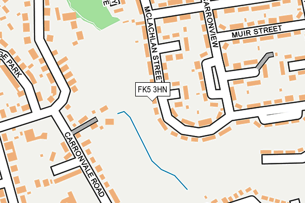 FK5 3HN map - OS OpenMap – Local (Ordnance Survey) FK5 3HN map - OS OpenMap – Local (Ordnance Survey)