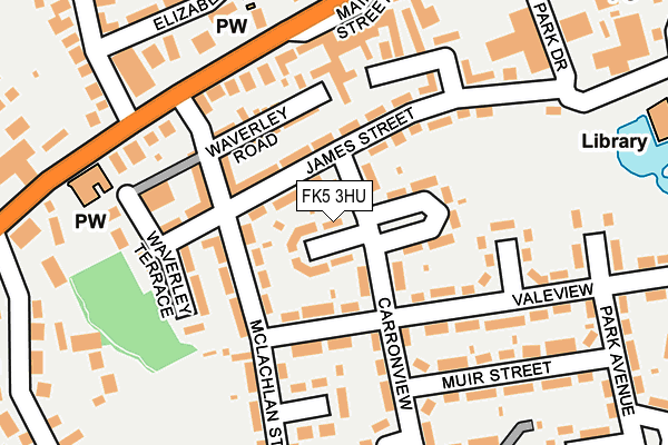 FK5 3HU map - OS OpenMap – Local (Ordnance Survey) FK5 3HU map - OS OpenMap – Local (Ordnance Survey)