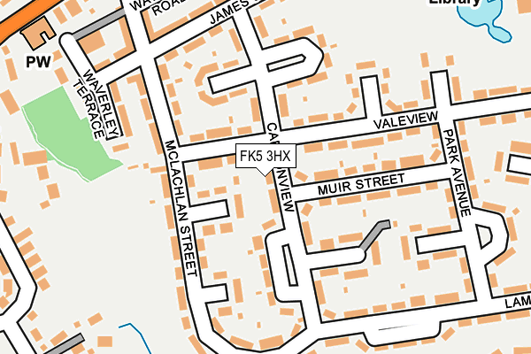 FK5 3HX map - OS OpenMap – Local (Ordnance Survey) FK5 3HX map - OS OpenMap – Local (Ordnance Survey)
