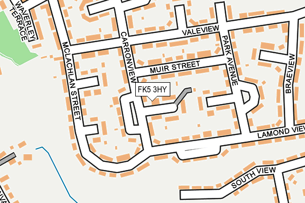 FK5 3HY map - OS OpenMap – Local (Ordnance Survey) FK5 3HY map - OS OpenMap – Local (Ordnance Survey)