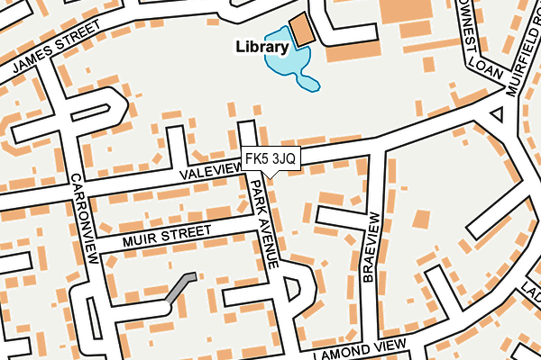 FK5 3JQ map - OS OpenMap – Local (Ordnance Survey) FK5 3JQ map - OS OpenMap – Local (Ordnance Survey)