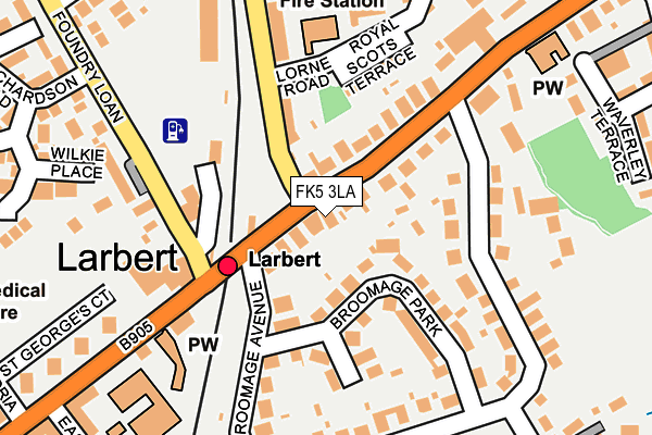 FK5 3LA map - OS OpenMap – Local (Ordnance Survey) FK5 3LA map - OS OpenMap – Local (Ordnance Survey)