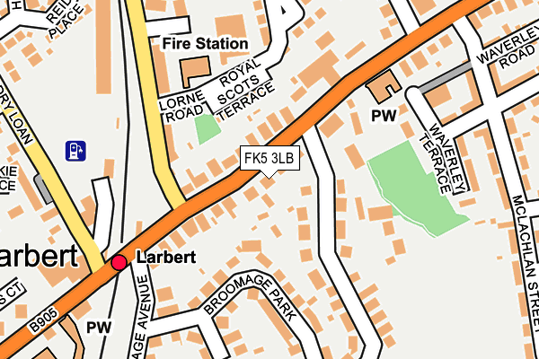 FK5 3LB map - OS OpenMap – Local (Ordnance Survey) FK5 3LB map - OS OpenMap – Local (Ordnance Survey)