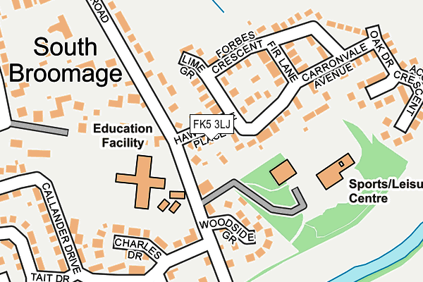 FK5 3LJ map - OS OpenMap – Local (Ordnance Survey) FK5 3LJ map - OS OpenMap – Local (Ordnance Survey)