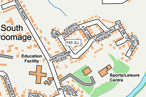 FK5 3LL map - OS OpenMap – Local (Ordnance Survey) FK5 3LL map - OS OpenMap – Local (Ordnance Survey)
