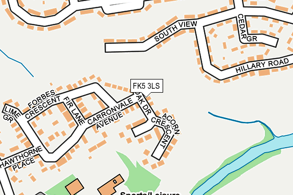 FK5 3LS map - OS OpenMap – Local (Ordnance Survey) FK5 3LS map - OS OpenMap – Local (Ordnance Survey)
