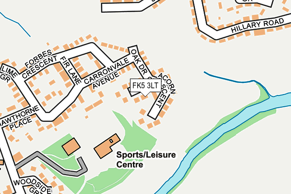 FK5 3LT map - OS OpenMap – Local (Ordnance Survey) FK5 3LT map - OS OpenMap – Local (Ordnance Survey)