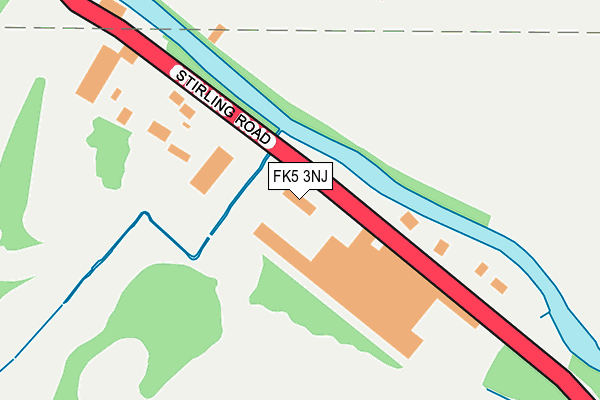 FK5 3NJ map - OS OpenMap – Local (Ordnance Survey) FK5 3NJ map - OS OpenMap – Local (Ordnance Survey)