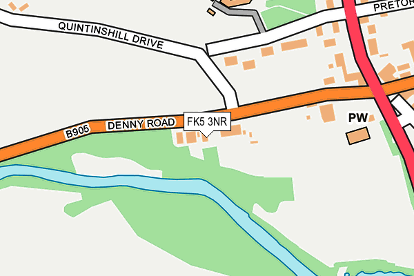 FK5 3NR map - OS OpenMap – Local (Ordnance Survey) FK5 3NR map - OS OpenMap – Local (Ordnance Survey)