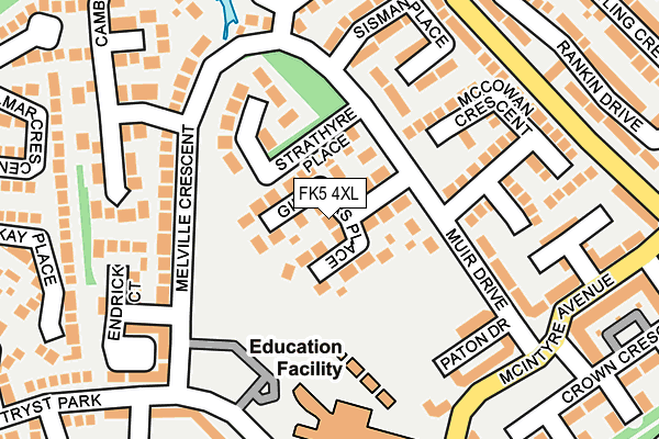 FK5 4XL map - OS OpenMap – Local (Ordnance Survey) FK5 4XL map - OS OpenMap – Local (Ordnance Survey)