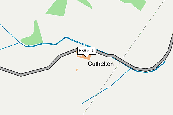 FK6 5JU map - OS OpenMap – Local (Ordnance Survey) FK6 5JU map - OS OpenMap – Local (Ordnance Survey)