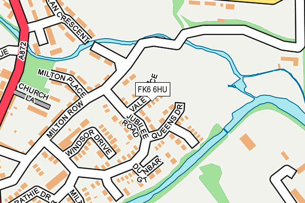 FK6 6HU map - OS OpenMap – Local (Ordnance Survey) FK6 6HU map - OS OpenMap – Local (Ordnance Survey)