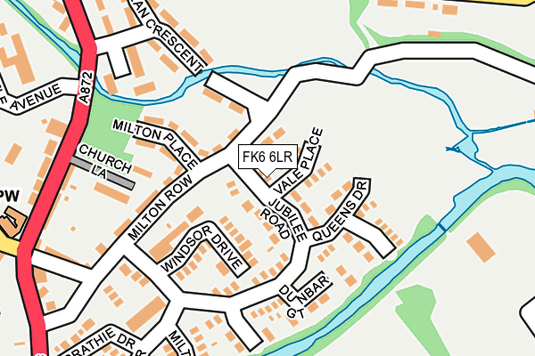 FK6 6LR map - OS OpenMap – Local (Ordnance Survey) FK6 6LR map - OS OpenMap – Local (Ordnance Survey)