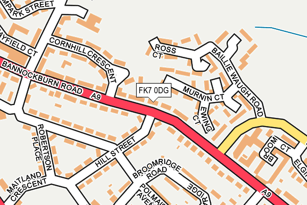 FK7 0DG map - OS OpenMap – Local (Ordnance Survey) FK7 0DG map - OS OpenMap – Local (Ordnance Survey)