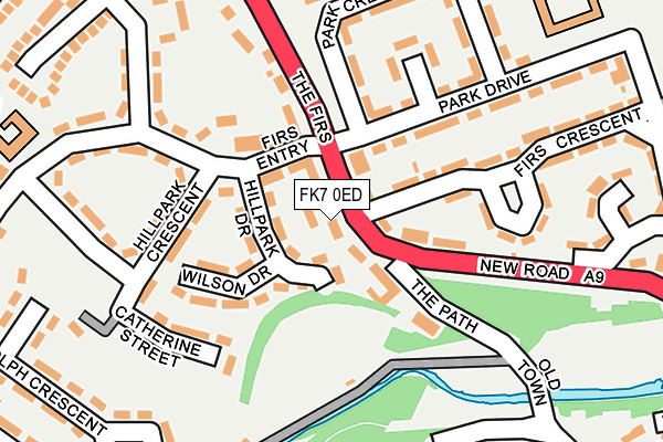 FK7 0ED map - OS OpenMap – Local (Ordnance Survey) FK7 0ED map - OS OpenMap – Local (Ordnance Survey)