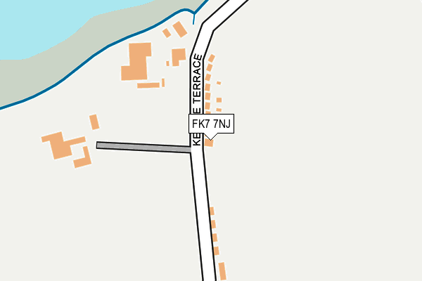 FK7 7NJ map - OS OpenMap – Local (Ordnance Survey) FK7 7NJ map - OS OpenMap – Local (Ordnance Survey)