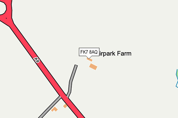 FK7 8AQ map - OS OpenMap – Local (Ordnance Survey) FK7 8AQ map - OS OpenMap – Local (Ordnance Survey)