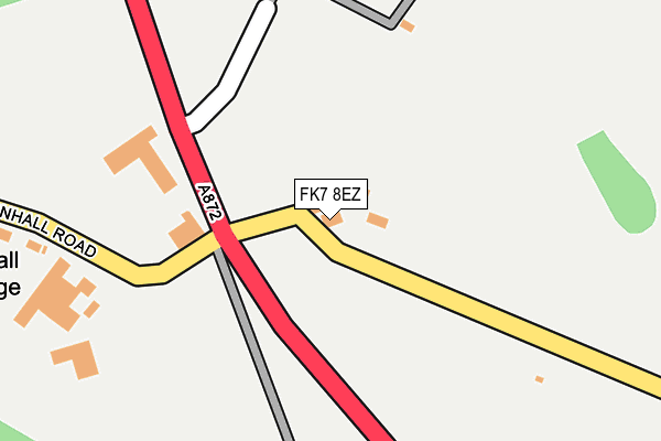 FK7 8EZ map - OS OpenMap – Local (Ordnance Survey) FK7 8EZ map - OS OpenMap – Local (Ordnance Survey)