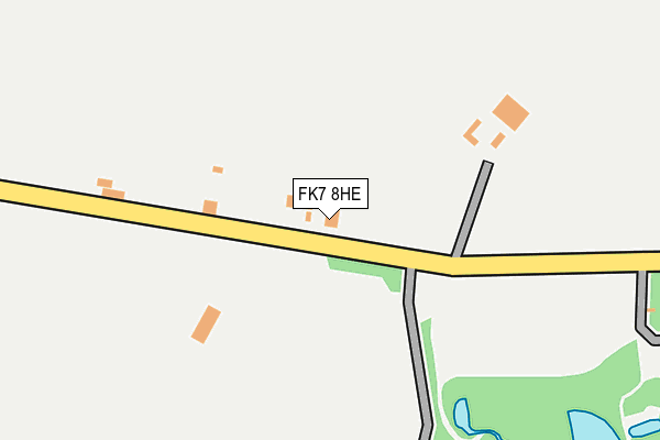 FK7 8HE map - OS OpenMap – Local (Ordnance Survey) FK7 8HE map - OS OpenMap – Local (Ordnance Survey)
