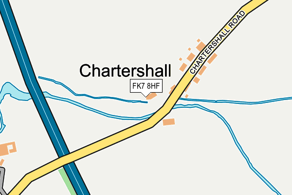 FK7 8HF map - OS OpenMap – Local (Ordnance Survey) FK7 8HF map - OS OpenMap – Local (Ordnance Survey)