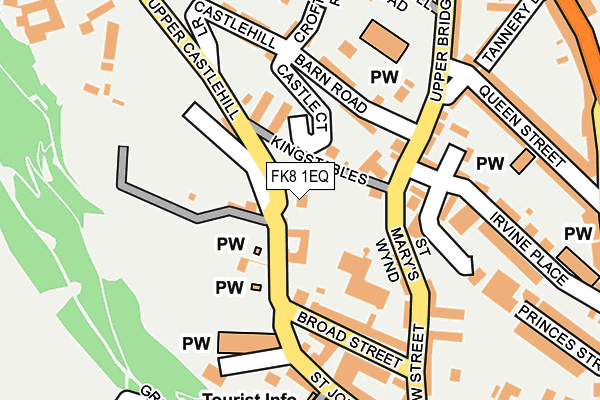 FK8 1EQ map - OS OpenMap – Local (Ordnance Survey) FK8 1EQ map - OS OpenMap – Local (Ordnance Survey)