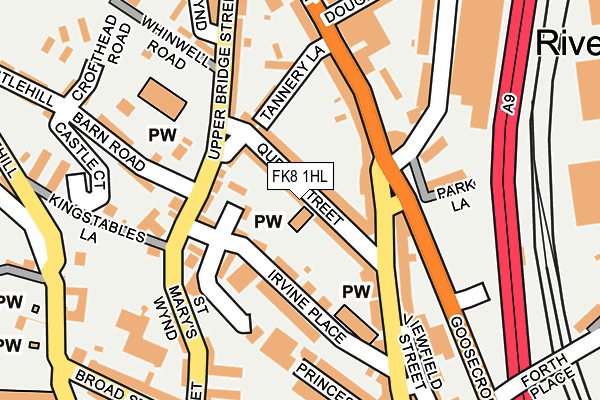 FK8 1HL map - OS OpenMap – Local (Ordnance Survey) FK8 1HL map - OS OpenMap – Local (Ordnance Survey)