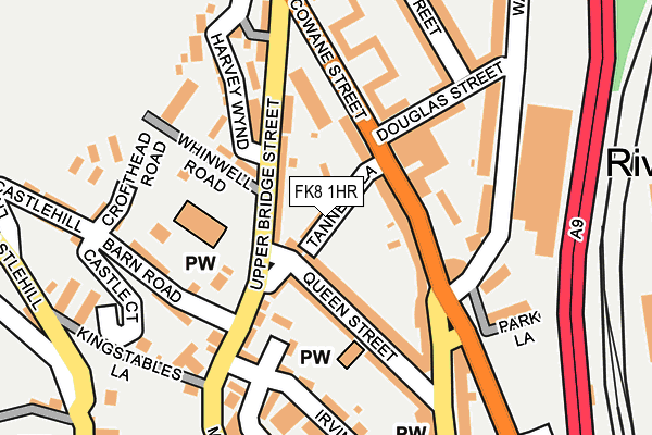FK8 1HR map - OS OpenMap – Local (Ordnance Survey) FK8 1HR map - OS OpenMap – Local (Ordnance Survey)