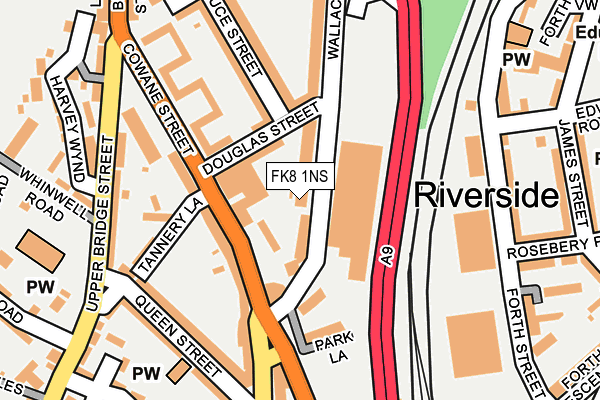 FK8 1NS map - OS OpenMap – Local (Ordnance Survey) FK8 1NS map - OS OpenMap – Local (Ordnance Survey)