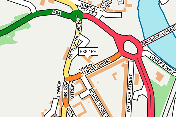 FK8 1PH map - OS OpenMap – Local (Ordnance Survey) FK8 1PH map - OS OpenMap – Local (Ordnance Survey)