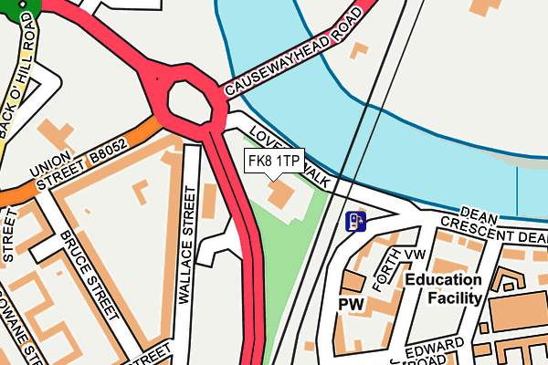 FK8 1TP map - OS OpenMap – Local (Ordnance Survey) FK8 1TP map - OS OpenMap – Local (Ordnance Survey)