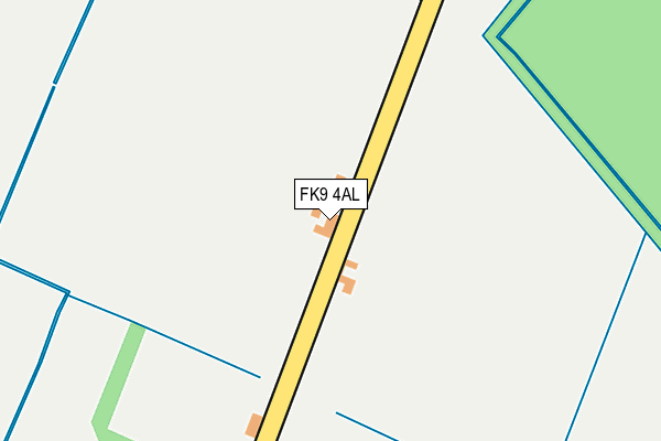 FK9 4AL map - OS OpenMap – Local (Ordnance Survey) FK9 4AL map - OS OpenMap – Local (Ordnance Survey)