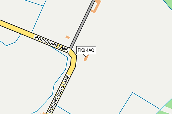 FK9 4AQ map - OS OpenMap – Local (Ordnance Survey) FK9 4AQ map - OS OpenMap – Local (Ordnance Survey)