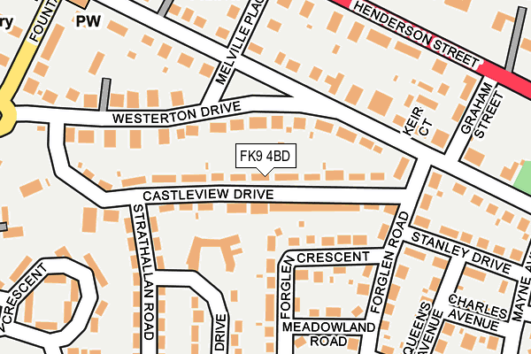 FK9 4BD map - OS OpenMap – Local (Ordnance Survey) FK9 4BD map - OS OpenMap – Local (Ordnance Survey)