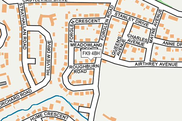 FK9 4BH map - OS OpenMap – Local (Ordnance Survey) FK9 4BH map - OS OpenMap – Local (Ordnance Survey)