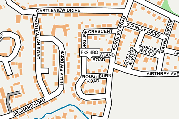 FK9 4BQ map - OS OpenMap – Local (Ordnance Survey) FK9 4BQ map - OS OpenMap – Local (Ordnance Survey)