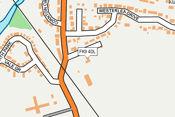 FK9 4DL map - OS OpenMap – Local (Ordnance Survey) FK9 4DL map - OS OpenMap – Local (Ordnance Survey)