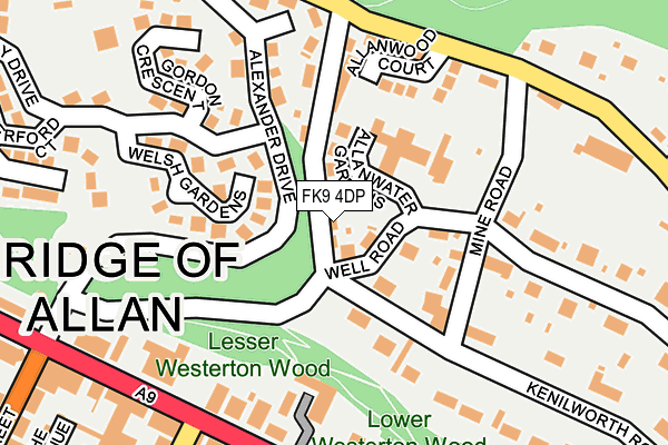 FK9 4DP map - OS OpenMap – Local (Ordnance Survey) FK9 4DP map - OS OpenMap – Local (Ordnance Survey)