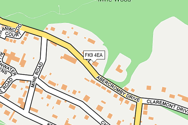 FK9 4EA map - OS OpenMap – Local (Ordnance Survey) FK9 4EA map - OS OpenMap – Local (Ordnance Survey)