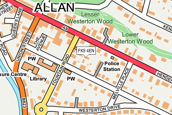 FK9 4EN map - OS OpenMap – Local (Ordnance Survey) FK9 4EN map - OS OpenMap – Local (Ordnance Survey)