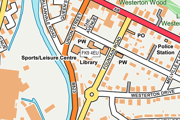 FK9 4EU map - OS OpenMap – Local (Ordnance Survey) FK9 4EU map - OS OpenMap – Local (Ordnance Survey)