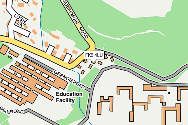 FK9 4LU map - OS OpenMap – Local (Ordnance Survey) FK9 4LU map - OS OpenMap – Local (Ordnance Survey)