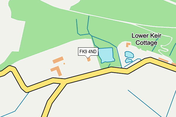 FK9 4ND map - OS OpenMap – Local (Ordnance Survey) FK9 4ND map - OS OpenMap – Local (Ordnance Survey)