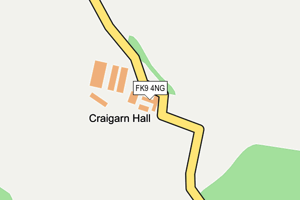 FK9 4NG map - OS OpenMap – Local (Ordnance Survey) FK9 4NG map - OS OpenMap – Local (Ordnance Survey)