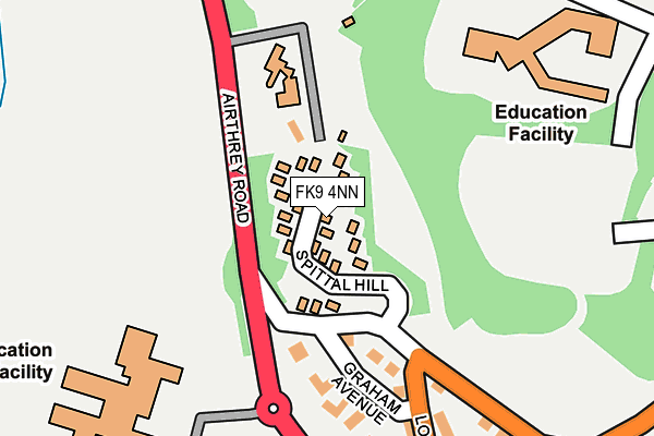 FK9 4NN map - OS OpenMap – Local (Ordnance Survey) FK9 4NN map - OS OpenMap – Local (Ordnance Survey)