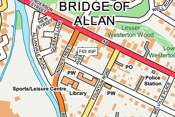 FK9 4NP map - OS OpenMap – Local (Ordnance Survey) FK9 4NP map - OS OpenMap – Local (Ordnance Survey)