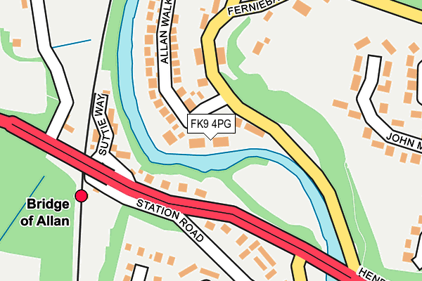 FK9 4PG map - OS OpenMap – Local (Ordnance Survey) FK9 4PG map - OS OpenMap – Local (Ordnance Survey)