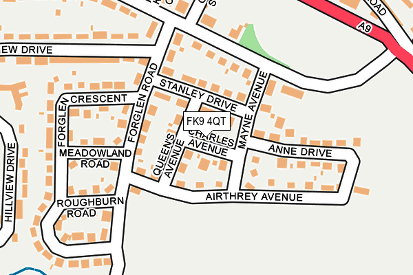 FK9 4QT map - OS OpenMap – Local (Ordnance Survey) FK9 4QT map - OS OpenMap – Local (Ordnance Survey)