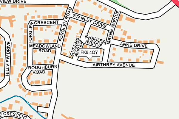 FK9 4QY map - OS OpenMap – Local (Ordnance Survey) FK9 4QY map - OS OpenMap – Local (Ordnance Survey)