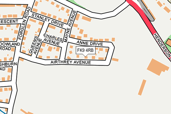 FK9 4RB map - OS OpenMap – Local (Ordnance Survey) FK9 4RB map - OS OpenMap – Local (Ordnance Survey)